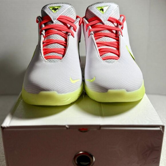 Nike Lebron XXII White Volt Glow Medium Basketball Shoes FZ1094-101 Sz: 11 *NEW* - Picture 3 of 10